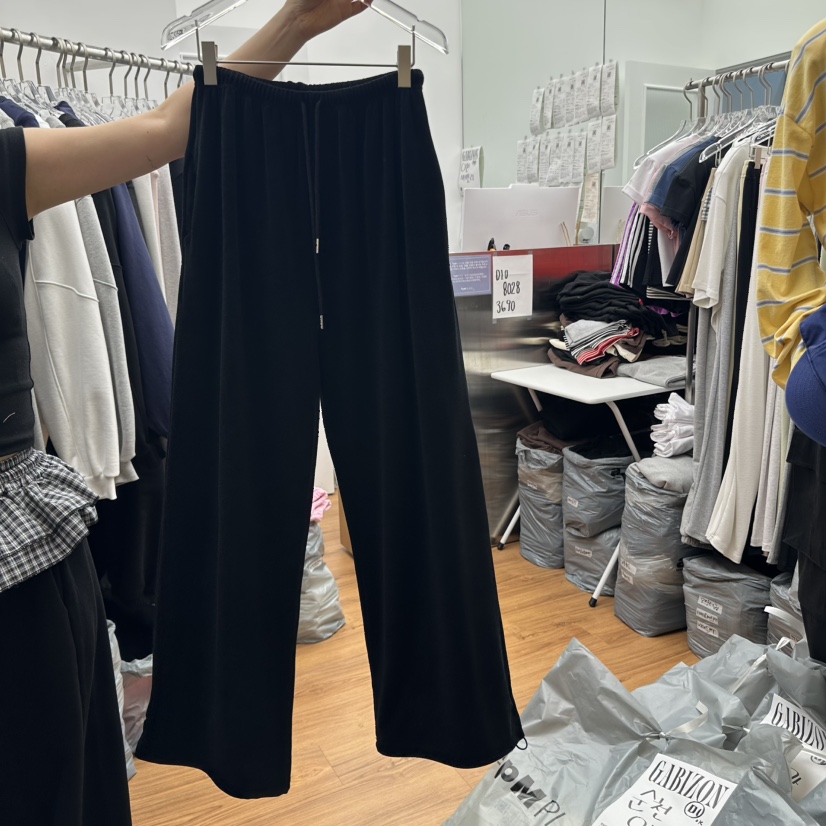 GABIZON韓國代購女裝新款人氣25春夏真品時尚休閑熱賣休閑褲GABIZON休閑褲圖色3
