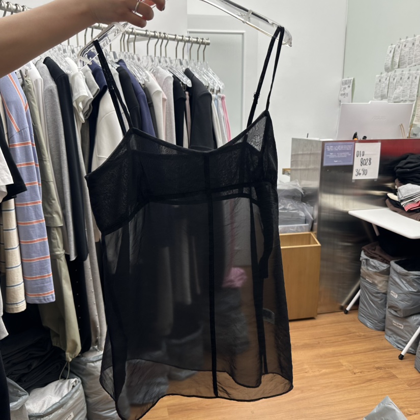 GABIZON韓國代購女士新款熱賣真品25春夏職業時尚休閑吊帶背心GABIZON吊帶/背心圖色2