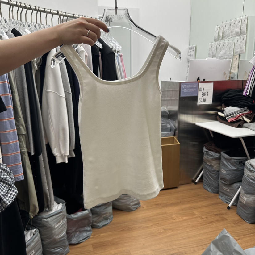 GABIZON東大門代購女士新款推薦25春夏休閑職業真品吊帶背心GABIZON吊帶/背心圖色1