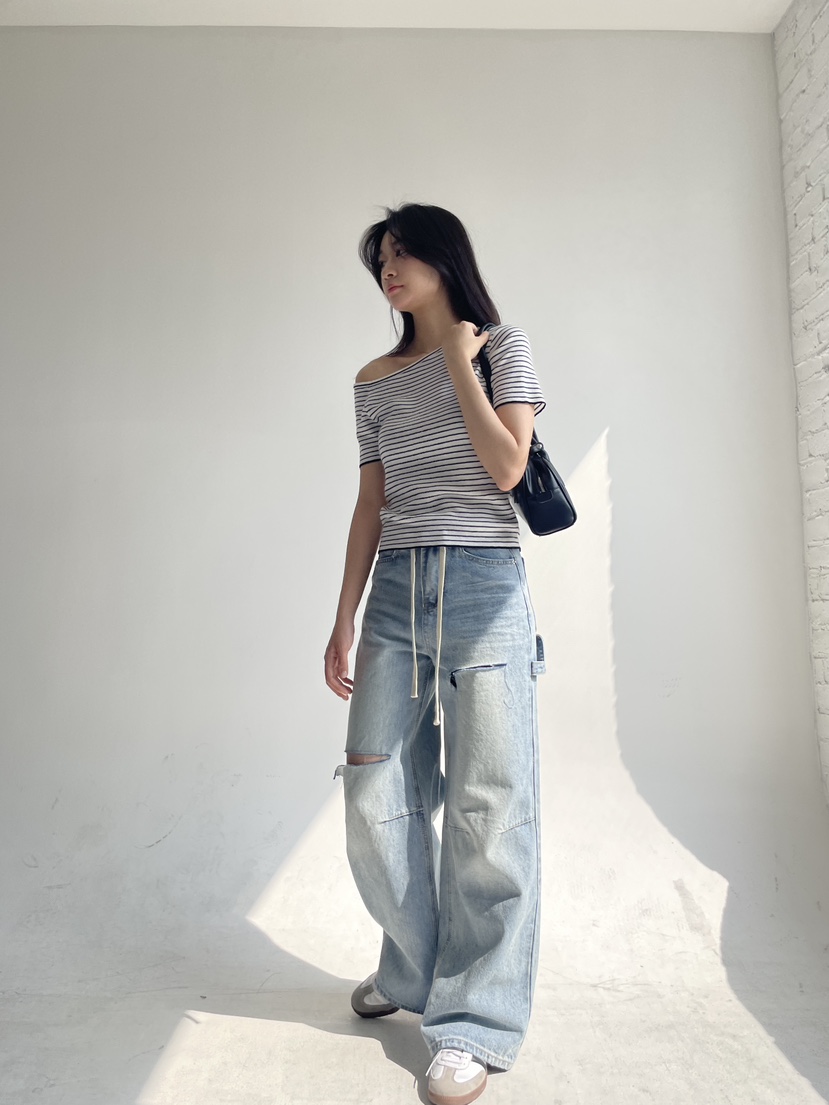 DELIGHT-L韓國直郵㊣女裝新款時尚休閑推薦熱賣25春夏人氣T恤DELIGHTT恤