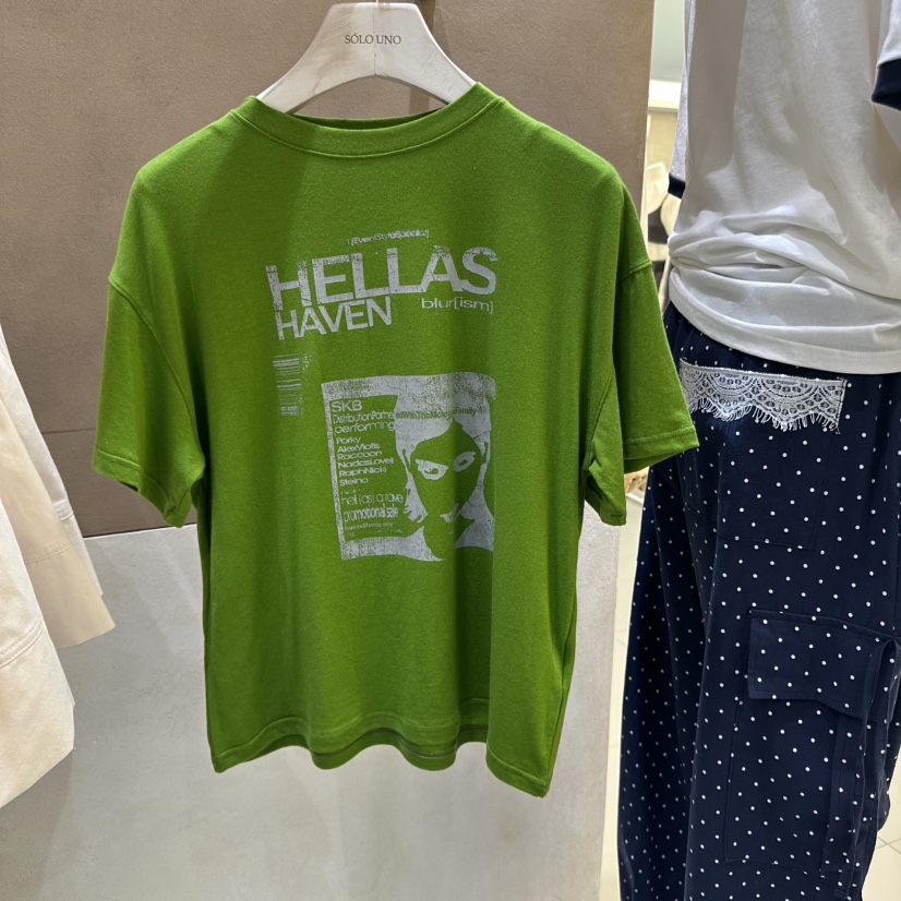 SOLOUNO東大門代購女士新品25春夏職業人氣推薦休閑時尚T恤SOLOUNOT恤