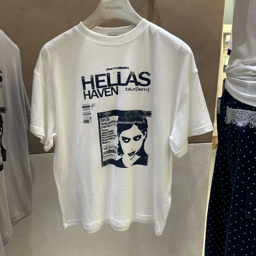 SOLOUNO東大門代購女士新品25春夏職業人氣推薦休閑時尚T恤SOLOUNOT恤圖色3