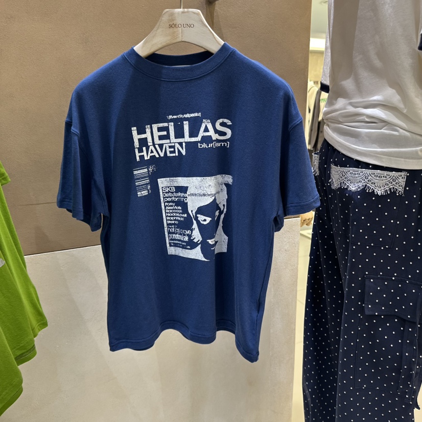 SOLOUNO東大門代購女士新品25春夏職業人氣推薦休閑時尚T恤SOLOUNOT恤圖色4