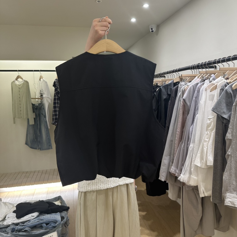WINSOME韓國直郵女士新品熱賣人氣25春夏真品時尚職業休閑馬甲WINSOME馬甲