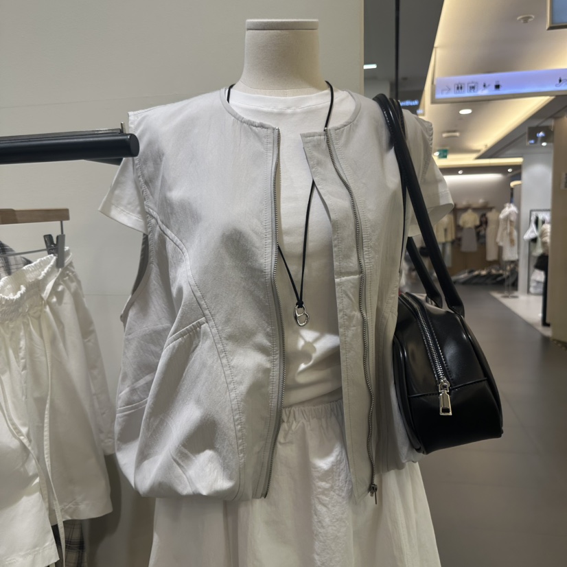 WINSOME韓國直郵女士新品熱賣人氣25春夏真品時尚職業休閑馬甲WINSOME馬甲