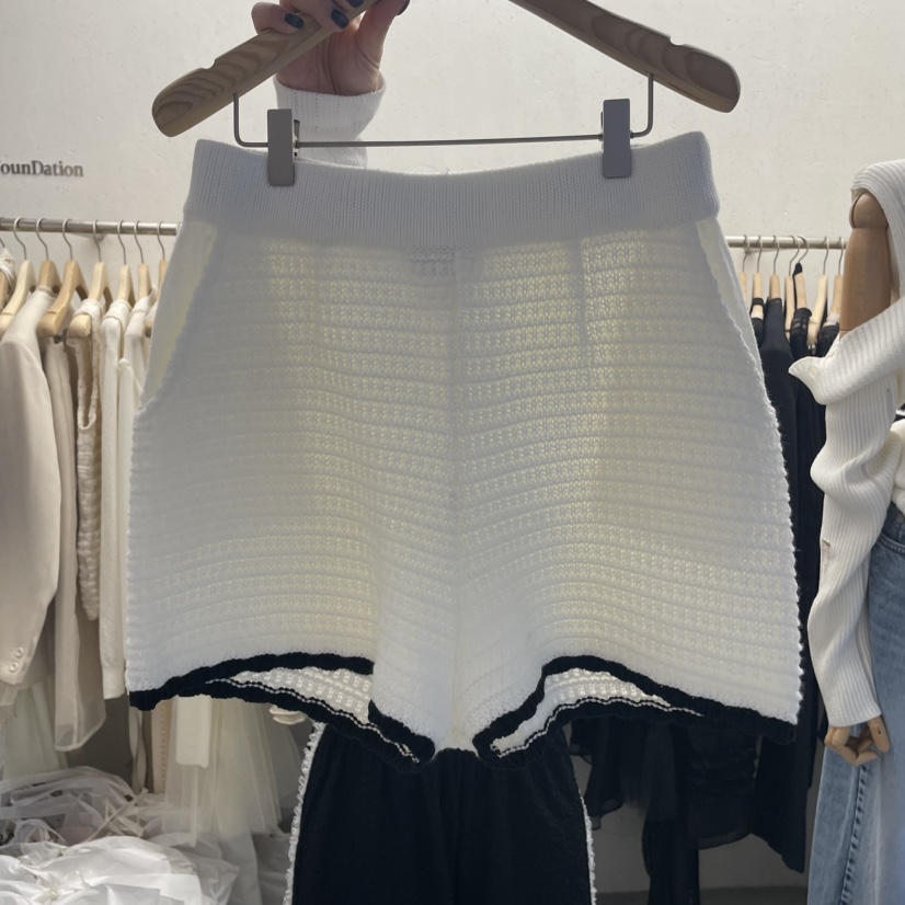 FOUNDATION東大門代購女士新品25春夏時尚休閑真品熱賣短褲FOUNDATION短褲