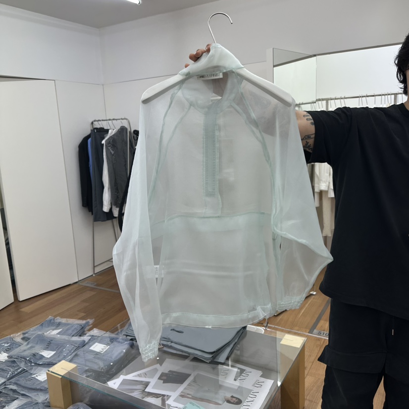MYNAMEIS東大門直郵女裝新品25春夏休閑職業時尚衛衣不含內搭MYNAMEIS衛衣