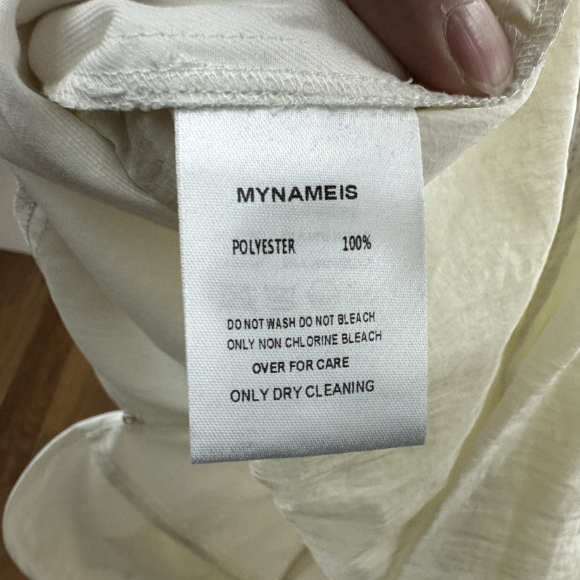 MYNAMEIS韓國直郵女士新品熱賣推薦真品時尚人氣職業25春夏馬甲MYNAMEIS馬甲