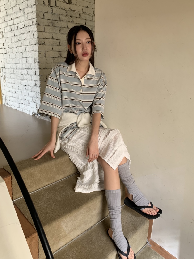 MURMUR韓國㊣直郵東大門代購女裝新款25春夏熱賣休閑時尚T恤MURMURT恤
