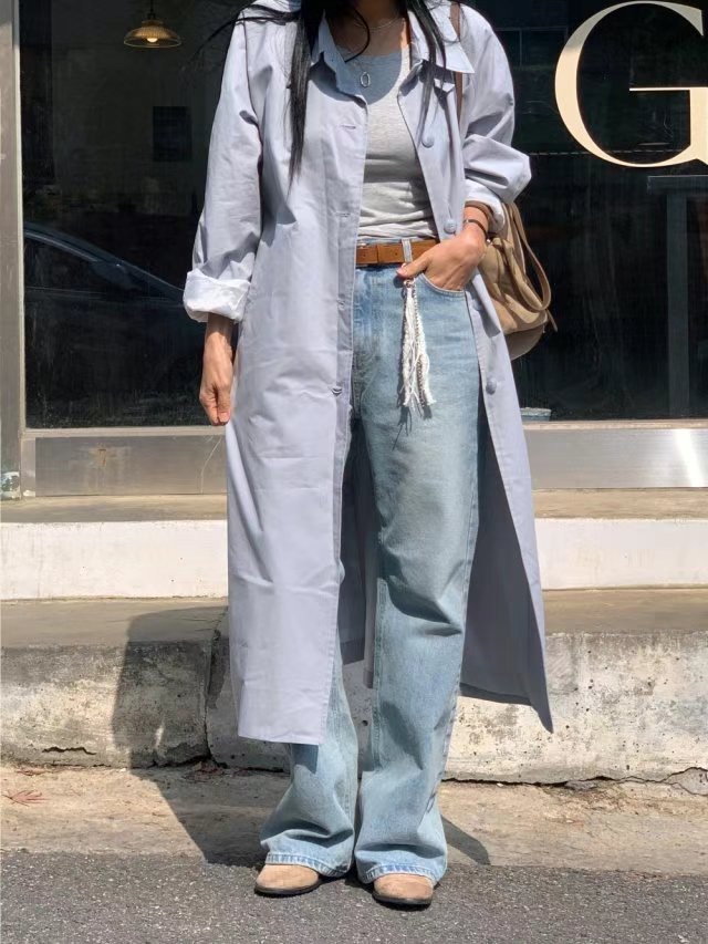 LIBERTY直郵韓國代購㊣女裝新品人氣熱賣推薦25春夏休閑牛仔褲LIBERTY牛仔褲