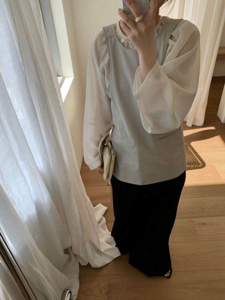 MARE韓國直郵㊣女裝新款人氣25春夏時尚休閑吊帶背心不含內搭MARE吊帶/背心