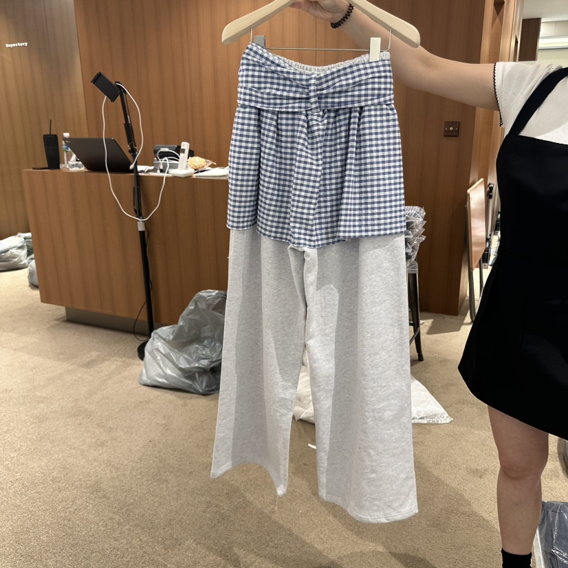 REPERTORY韓國直郵㊣東大門實拍女裝新品人氣25春夏熱賣休閑褲REPERTORY休閑褲