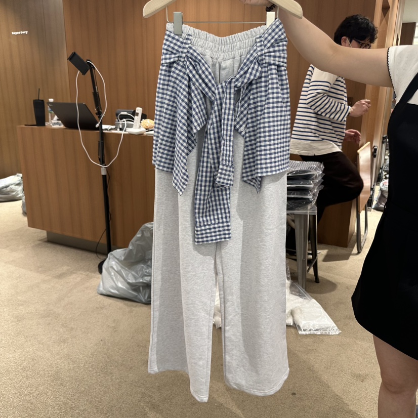 REPERTORY韓國直郵㊣東大門實拍女裝新品人氣25春夏熱賣休閑褲REPERTORY休閑褲