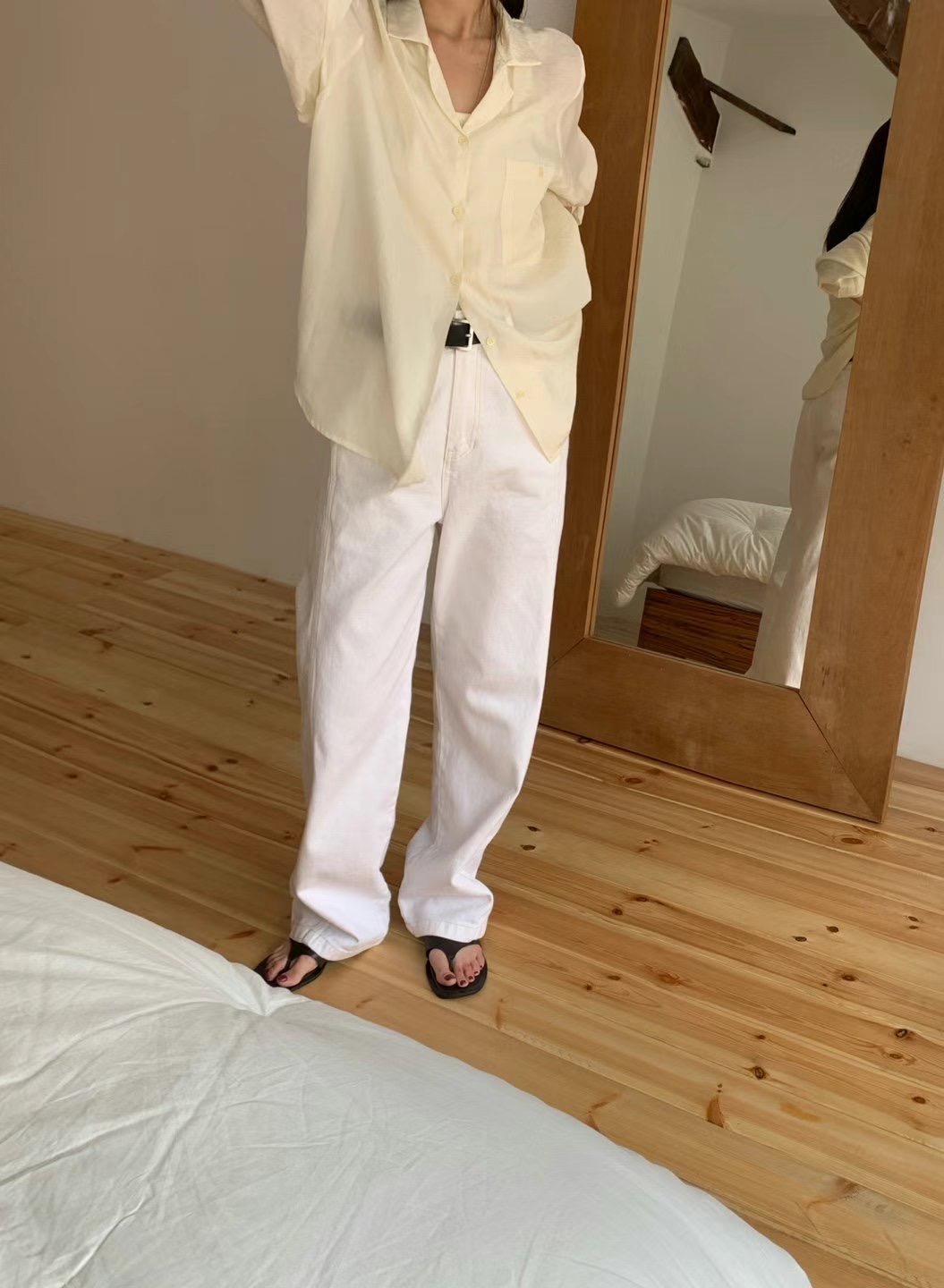 LIBERTY韓國直郵㊣女裝新品時尚人氣推薦休閑25春夏襯衫蕾絲衫LIBERTY襯衫/蕾絲衫