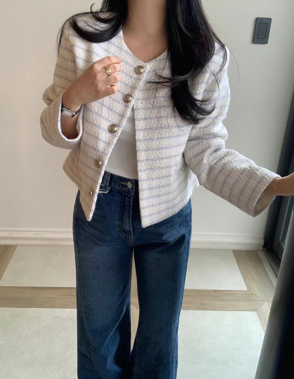 LIBERTY韓國直郵㊣女裝新品25春夏人氣推薦熱賣時尚休閑夾克LIBERTY夾克