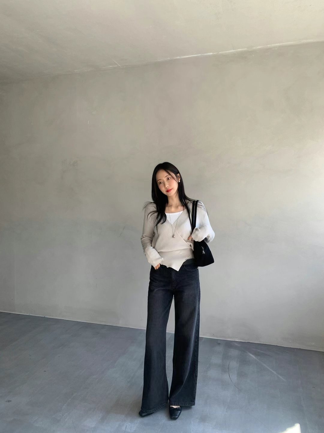 LIBERTY直郵韓國代購㊣女裝新品休閑推薦時尚人氣熱賣針織衫LIBERTY針織衫