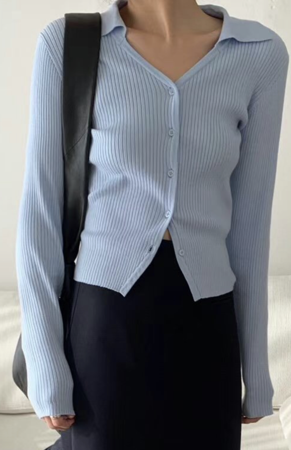 LIBERTY韓國直郵㊣東大門實拍女裝新款25春夏熱賣時尚針織衫LIBERTY針織衫