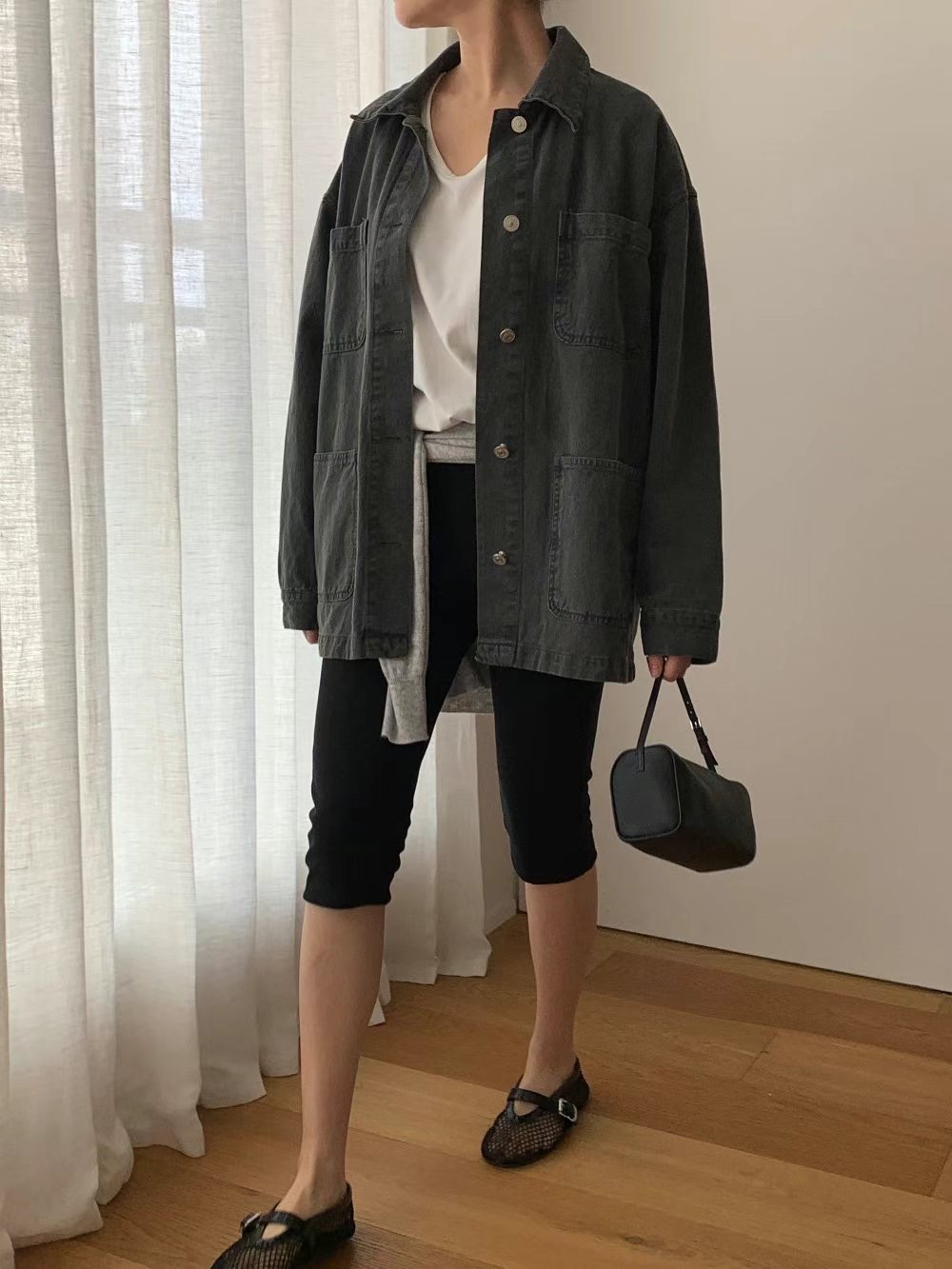 LIBERTY韓國㊣直郵東大門代購女裝新款25春夏人氣推薦休閑夾克LIBERTY夾克