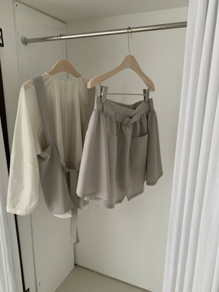 MARE韓國直郵㊣東大門實拍女裝新品25春夏休閑推薦熱賣短裙MARE短裙
