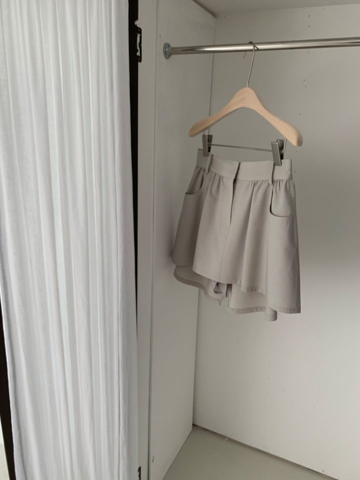 MARE韓國直郵㊣東大門實拍女裝新品25春夏休閑推薦熱賣短裙MARE短裙