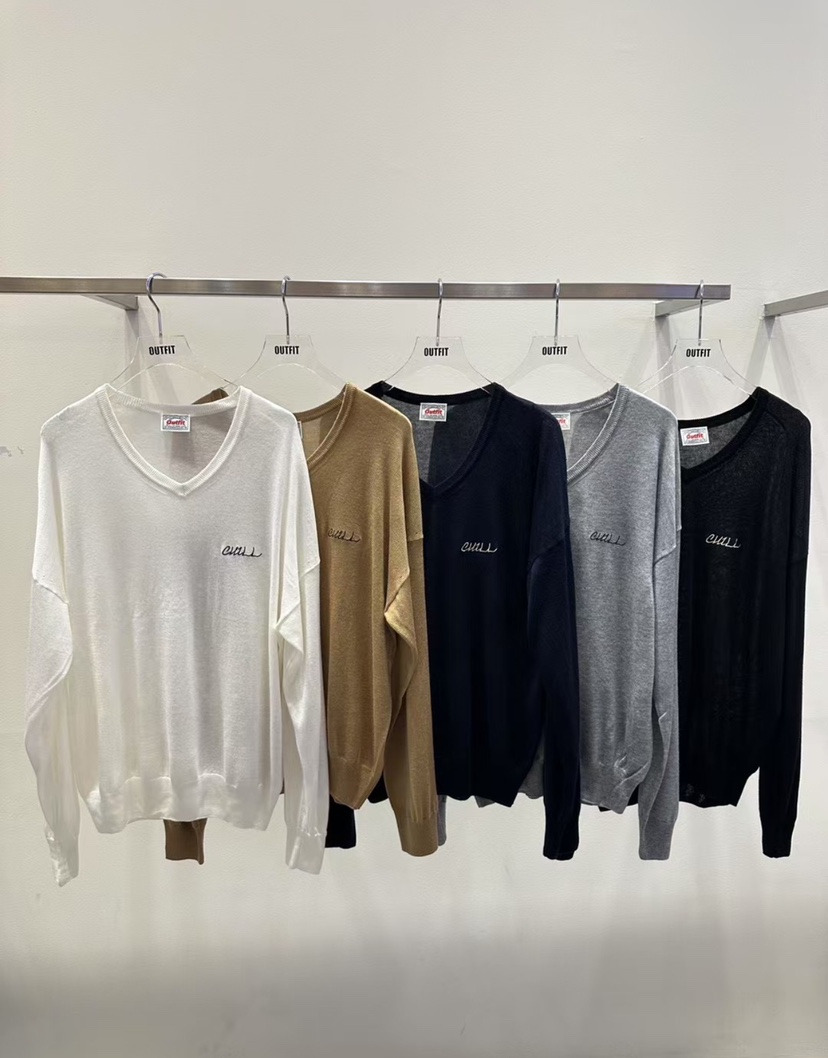 OUTFIT東大門實拍女裝新品真品熱賣25春夏人氣推薦時尚針織衫OUTFIT針織衫圖色4左四色