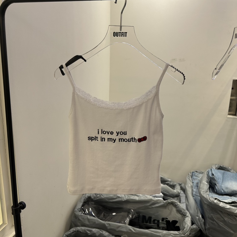 OUTFIT東大門實拍女裝新款人氣職業真品推薦休閑時尚吊帶背心OUTFIT吊帶/背心