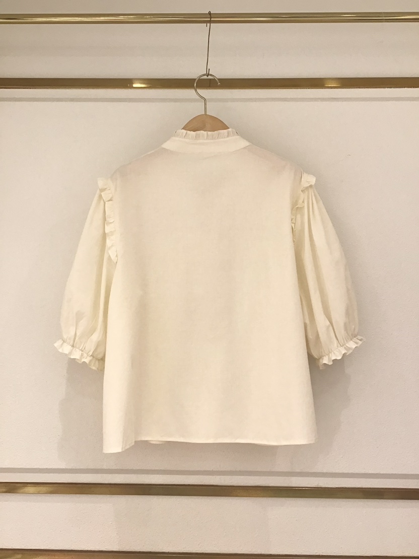 LAUNDRY韓國直郵㊣東大門實拍女裝新款熱賣25春夏襯衫蕾絲衫LAUNDRY襯衫/蕾絲衫