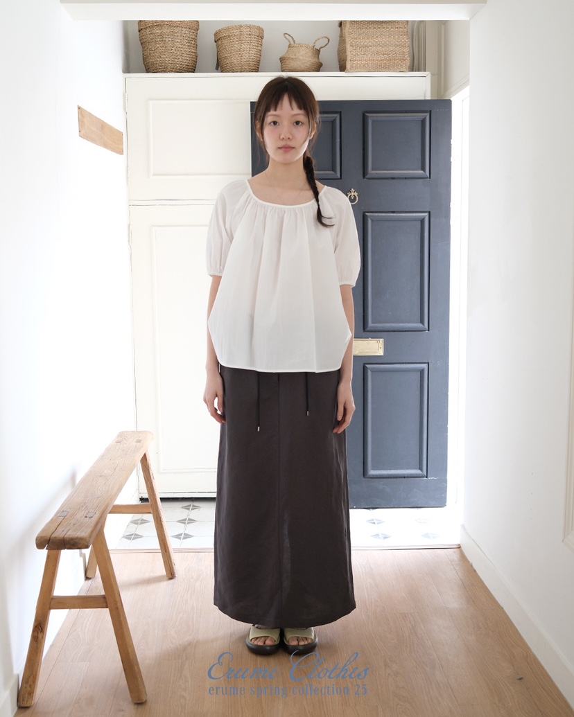 ERUME韓國直郵㊣女裝新款25春夏熱賣時尚人氣休閑襯衫蕾絲衫ERUME襯衫/蕾絲衫