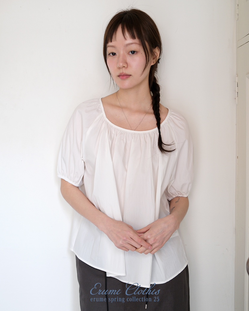 ERUME韓國直郵㊣女裝新款25春夏熱賣時尚人氣休閑襯衫蕾絲衫ERUME襯衫/蕾絲衫