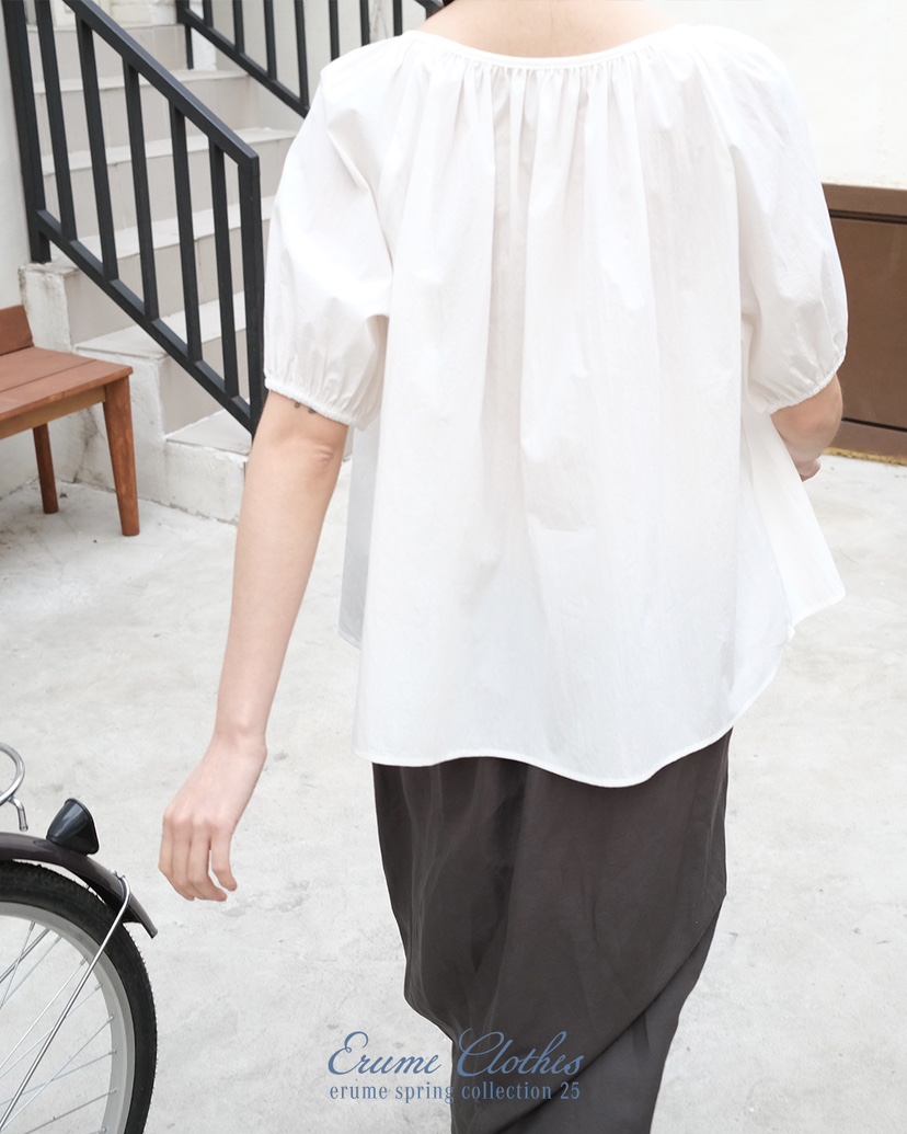 ERUME韓國直郵㊣女裝新款25春夏熱賣時尚人氣休閑襯衫蕾絲衫ERUME襯衫/蕾絲衫