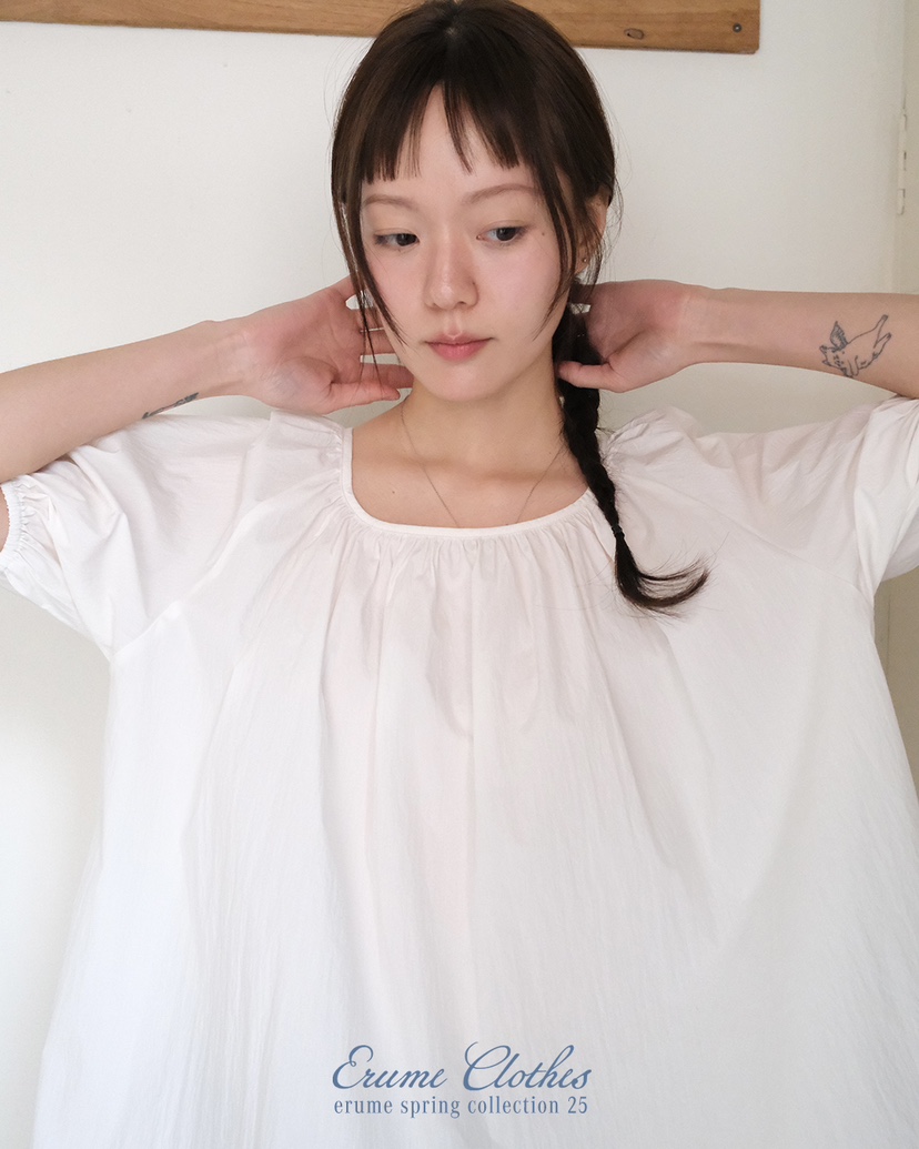 ERUME韓國直郵㊣女裝新款25春夏熱賣時尚人氣休閑襯衫蕾絲衫ERUME襯衫/蕾絲衫