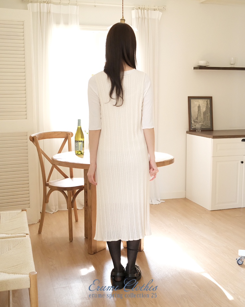 ERUME直郵韓國代購㊣女裝新品熱賣人氣時尚休閑25春夏連衣裙ERUME連衣裙