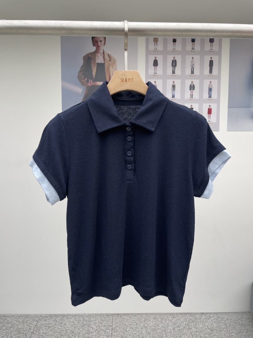 MADE-P直郵韓國代購㊣女裝新品推薦熱賣25春夏休閑時尚T恤MADE-PT恤