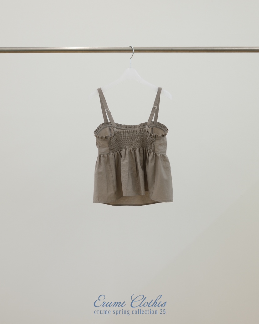 ERUME韓國㊣直郵東大門代購女裝新品25春夏人氣休閑吊帶背心ERUME吊帶/背心