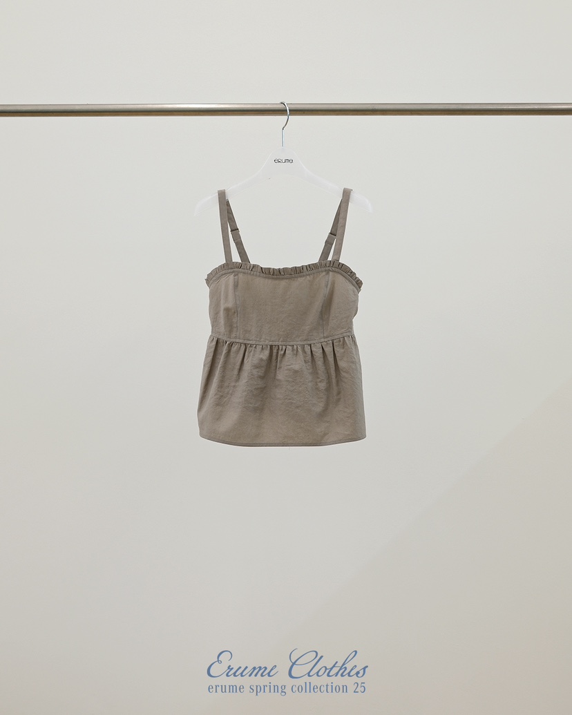 ERUME韓國㊣直郵東大門代購女裝新品25春夏人氣休閑吊帶背心ERUME吊帶/背心圖色2