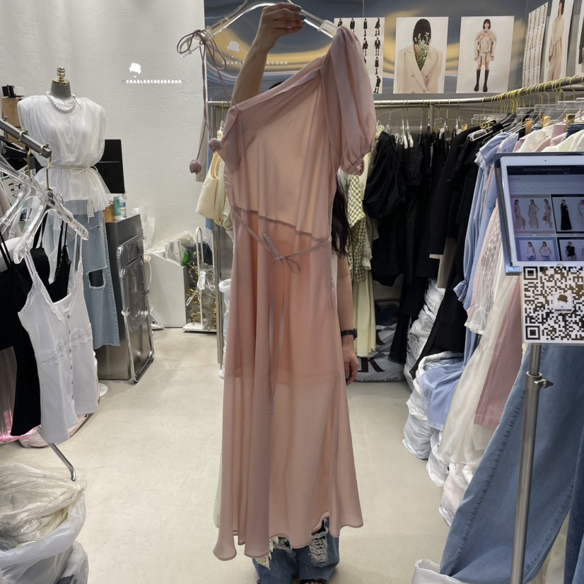 CHARLES THE SECOND韓國直郵㊣東大門實拍女裝新品推薦連衣裙CHARLES THE SECOND/CHEAP-CHIC連衣裙