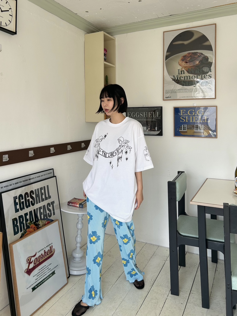 THE LINE-Q直郵韓國代購㊣女裝新品休閑25春夏推薦休閑褲THE LINE-q休閑褲