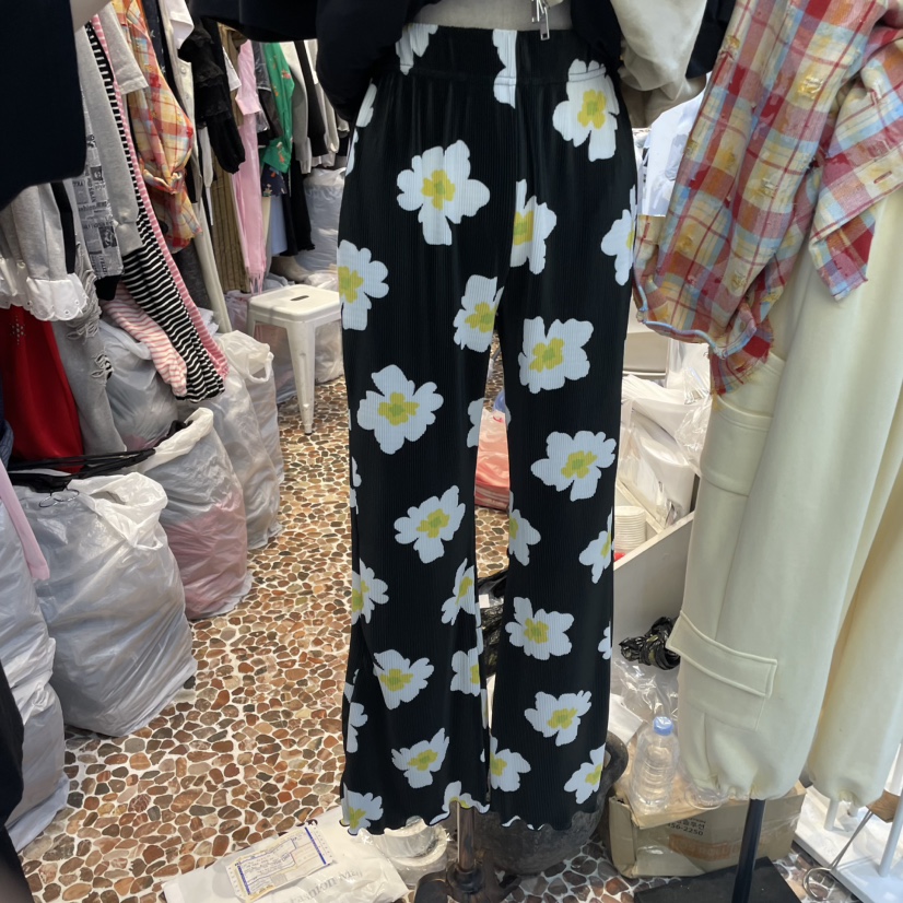 THE LINE-Q直郵韓國代購㊣女裝新品休閑25春夏推薦休閑褲THE LINE-q休閑褲圖色2
