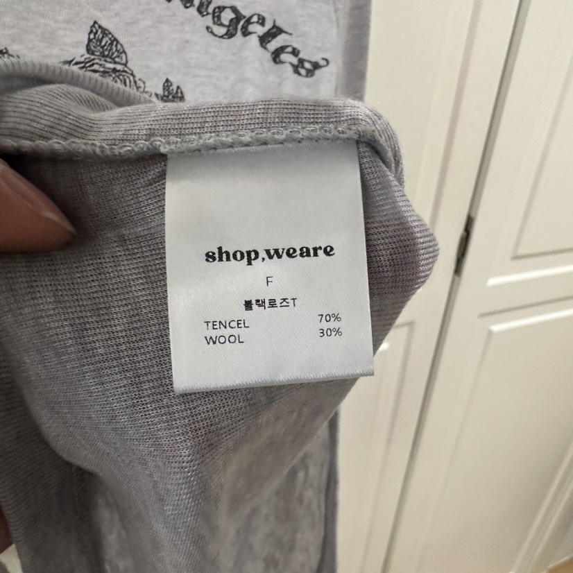 WE ARE/WELOVER直郵韓國代購㊣女裝新款時尚熱賣推薦長袖T恤SHOP_WE ARE長袖T恤