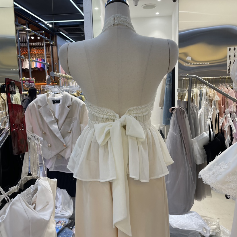 CHARLES THE SECOND韓國直郵㊣女裝新品休閑25春夏吊帶背心CHARLES THE SECOND/CHEAP-CHIC吊帶/背心