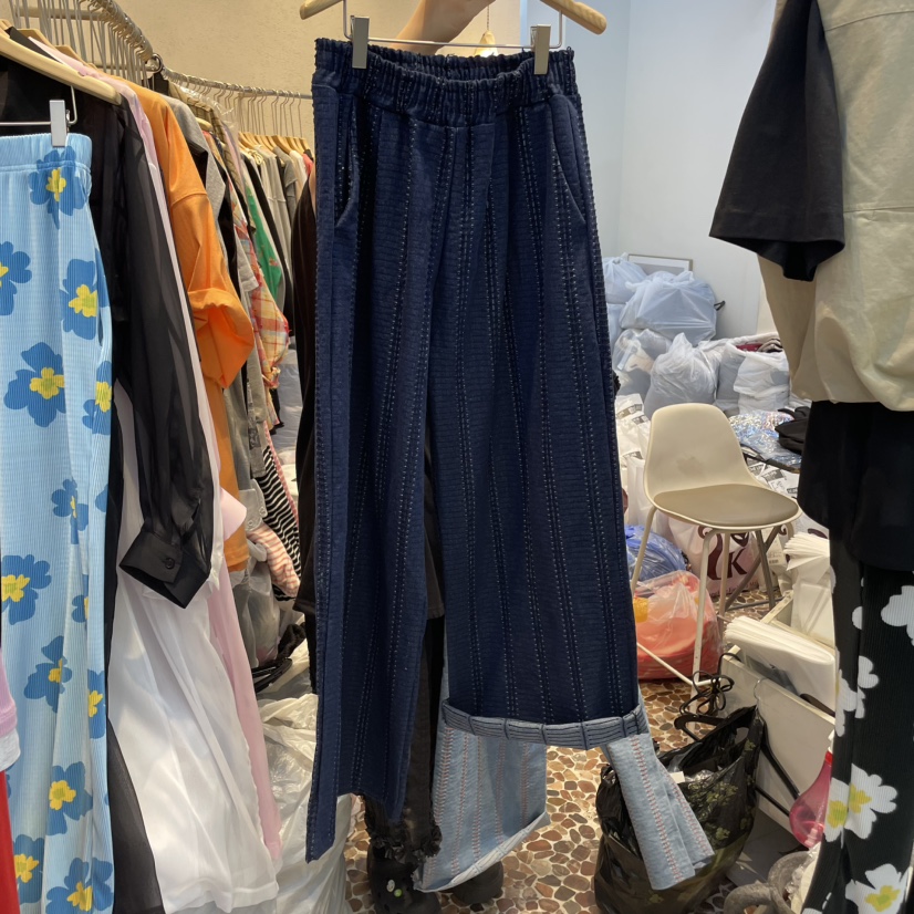 THE LINE-Q直郵韓國代購㊣女裝新品人氣休閑推薦時尚休閑褲THE LINE-q休閑褲圖色2