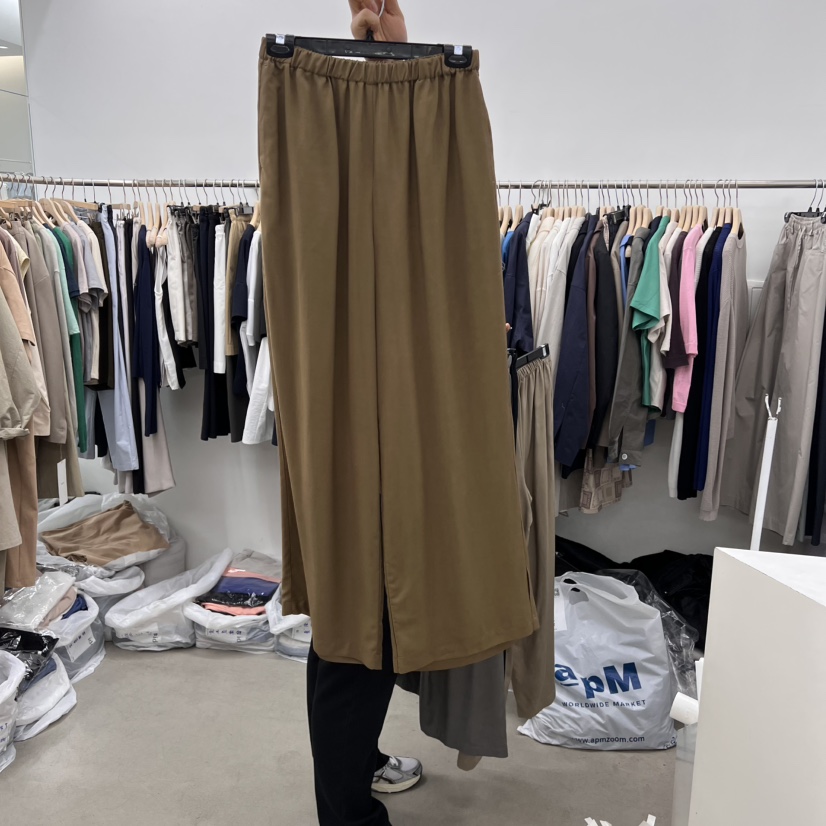 IDEE-A韓國直郵㊣東大門實拍女裝新品人氣25春夏休閑褲綁帶IDEE-A休閑褲圖色2