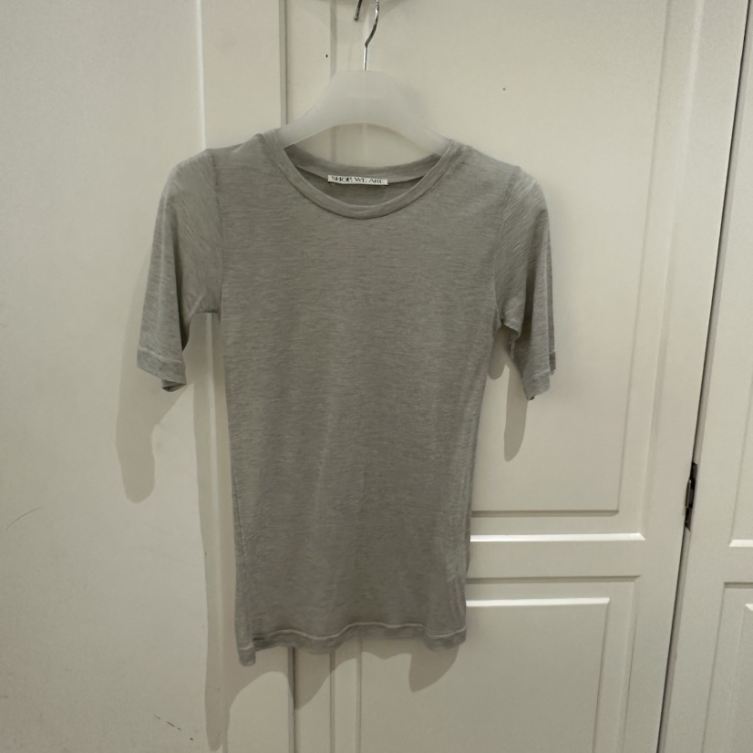 WE ARE/WELOVER直郵韓國代購㊣女裝新品25春夏熱賣休閑T恤SHOP_WE ARET恤圖色2