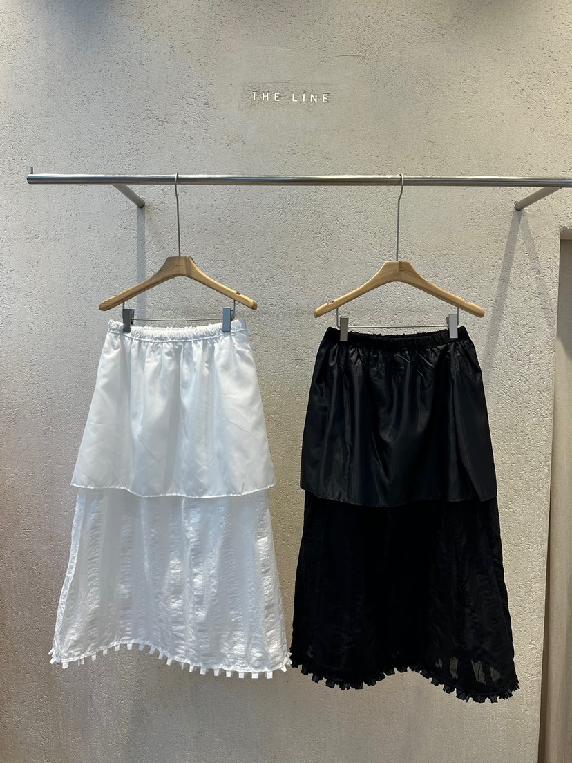 THE LINE-Q直郵韓國代購㊣女裝新品25春夏時尚休閑熱賣長裙THE LINE-q長裙