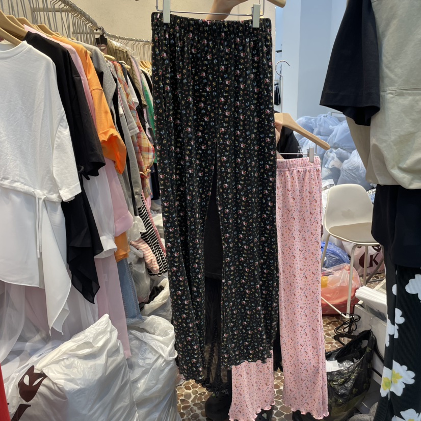 THE LINE-Q韓國直郵㊣女裝新品推薦熱賣人氣25春夏休閑褲THE LINE-q休閑褲圖色2