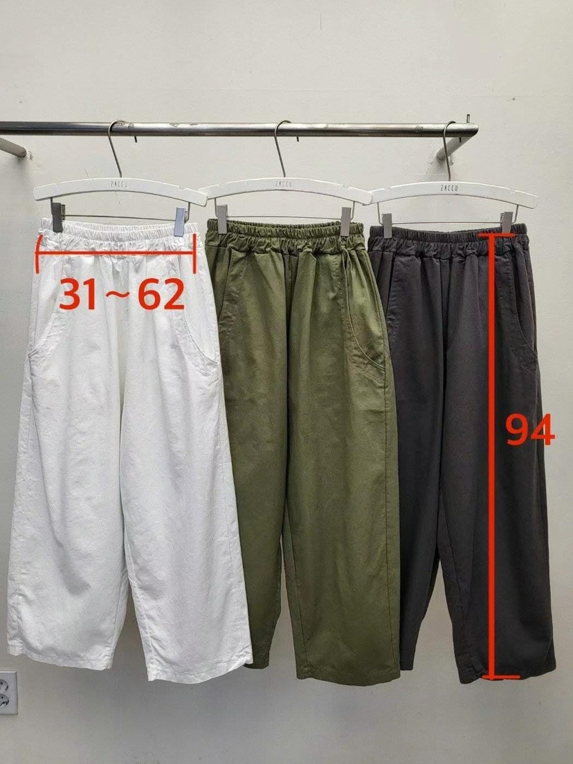 ZACCU韓國直郵㊣女裝新品25春夏人氣推薦休閑時尚熱賣休閑褲ZACCU休閑褲