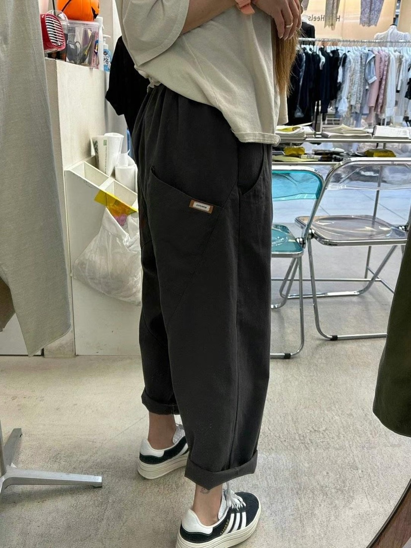 ZACCU韓國直郵㊣女裝新品25春夏人氣推薦休閑時尚熱賣休閑褲ZACCU休閑褲