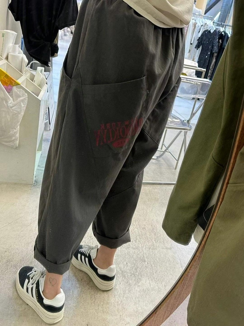 ZACCU韓國直郵㊣女裝新品25春夏人氣推薦休閑時尚熱賣休閑褲ZACCU休閑褲