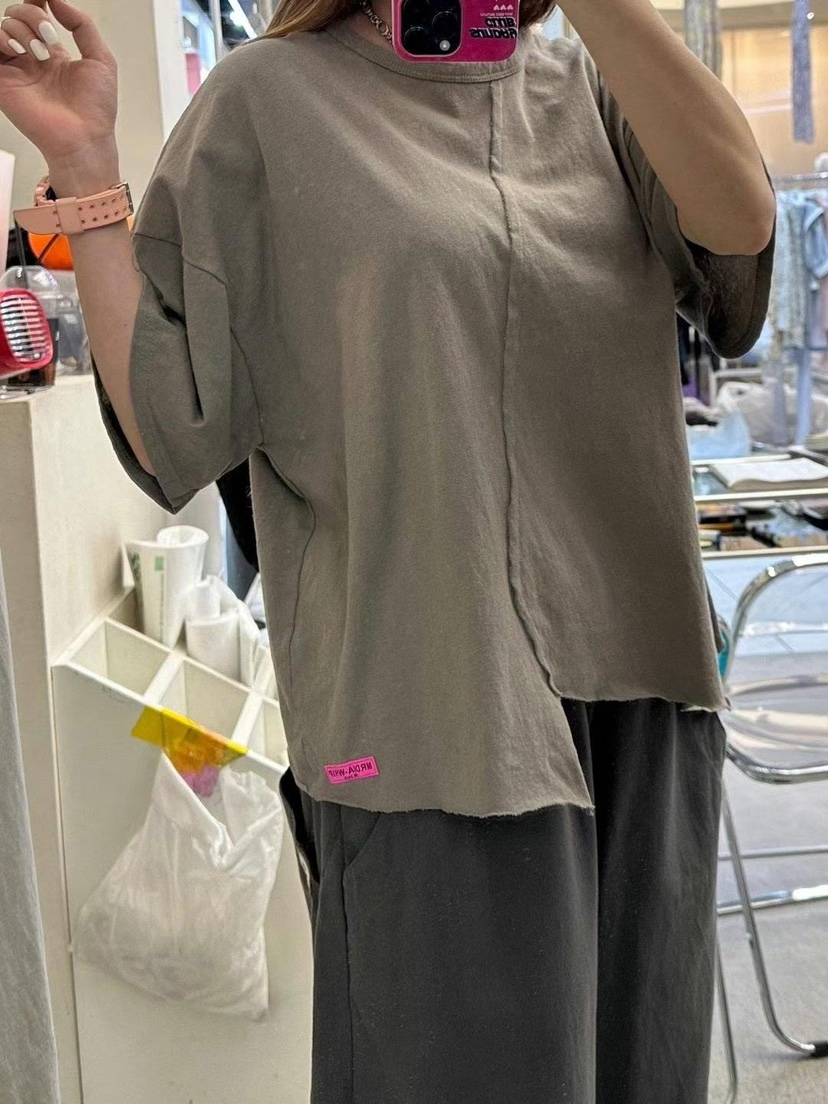 ZACCU韓國直郵㊣女裝新款25春夏時尚熱賣休閑推薦人氣T恤ZACCUT恤