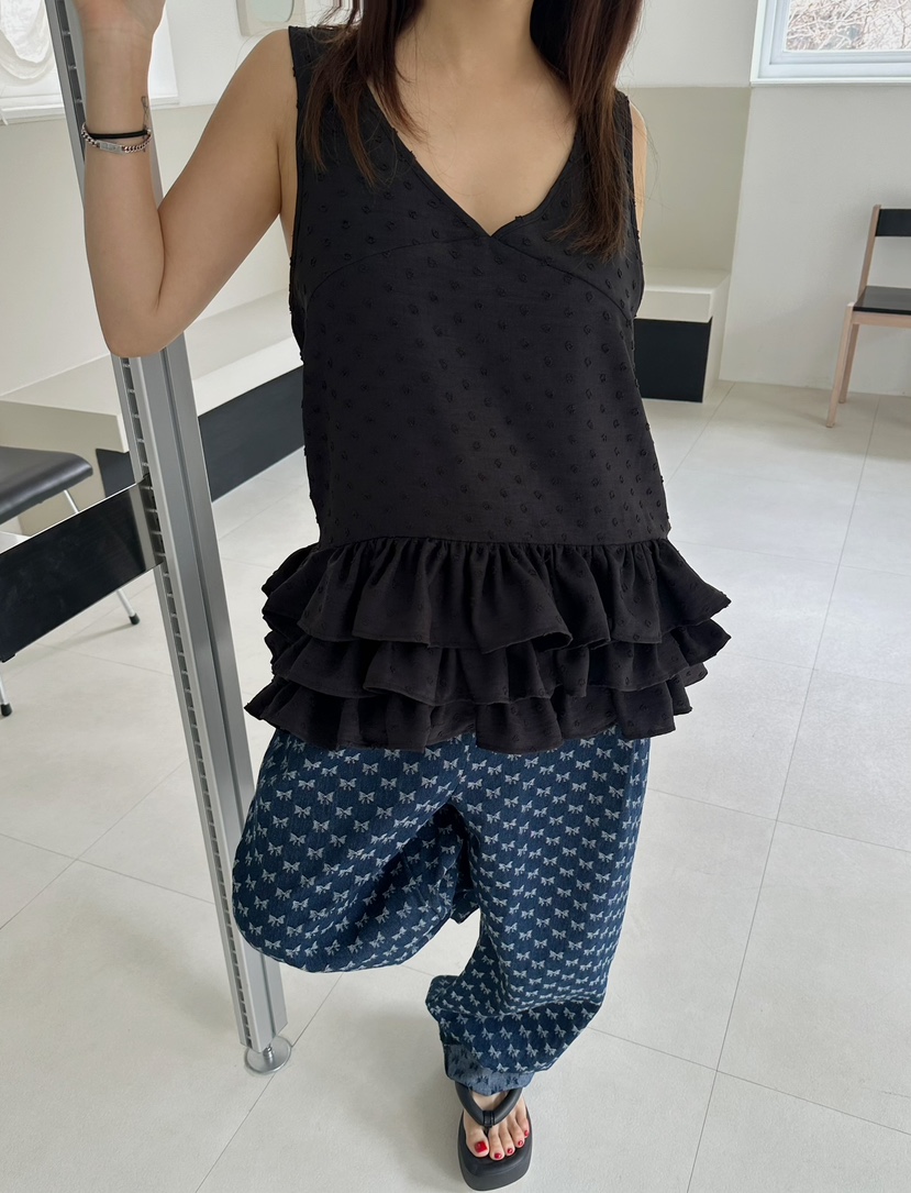 BYRING韓國直郵㊣東大門實拍女裝新款時尚熱賣25春夏吊帶背心BYRING吊帶/背心